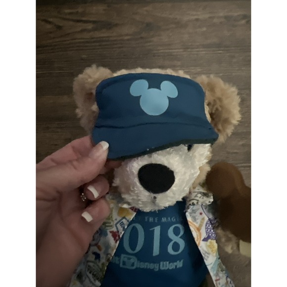 Disney World Duffy Bear 2018 Plush Mickey Bar Souvenir Outfit Hat - Picture 4 of 7